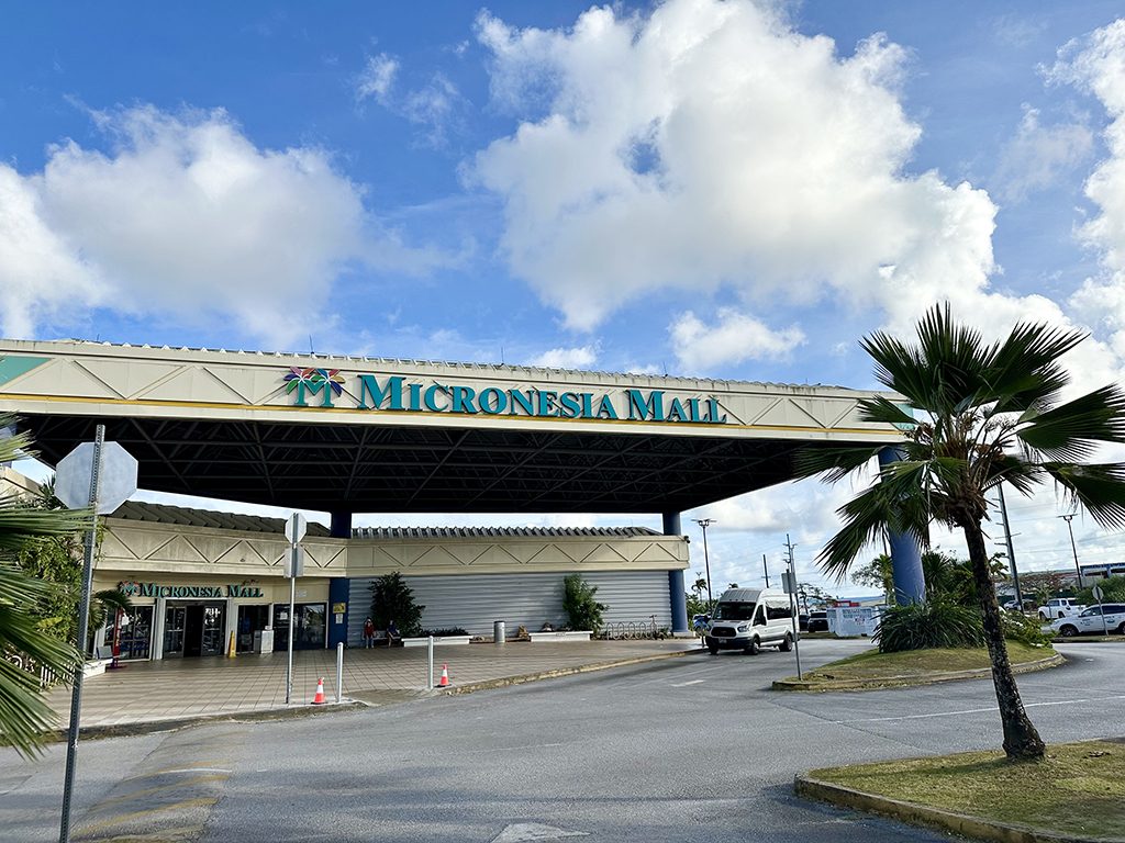 グアム・マイクロネシアモールの休憩スポット。MM coffee spots