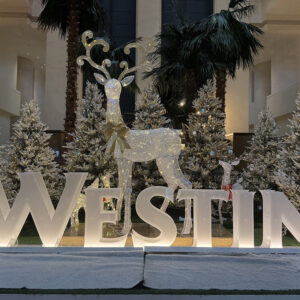 真夏のクリスマス﻿ グアムのホテルのクリスマスツリー PART. 1