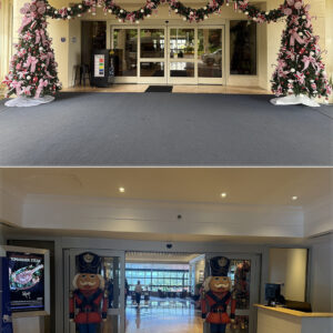 真夏のクリスマス  グアムのホテルのクリスマスツリー PART. 3﻿